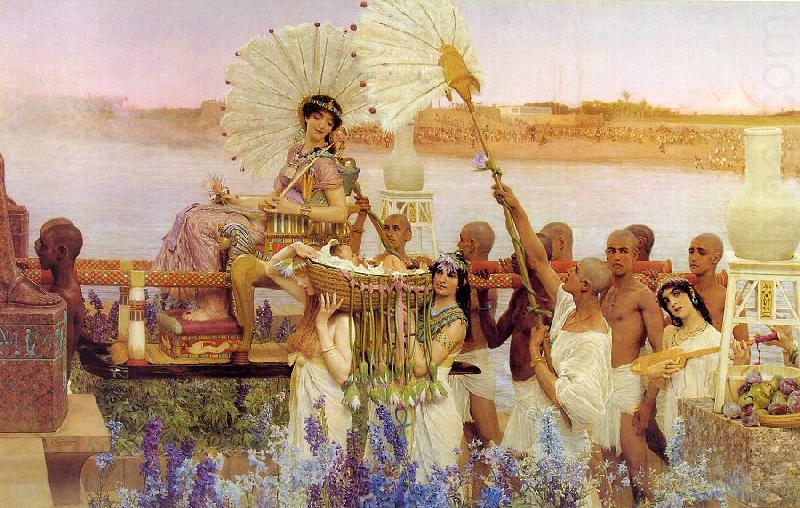 The Finding of Moses, Alma Tadema